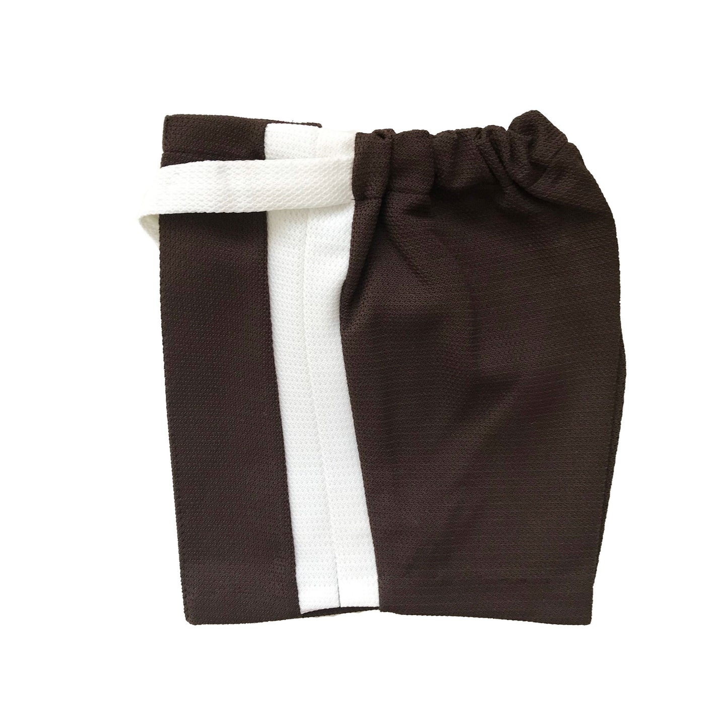 Vintage 60's Brown / White Mod Shorts / 2-3Y