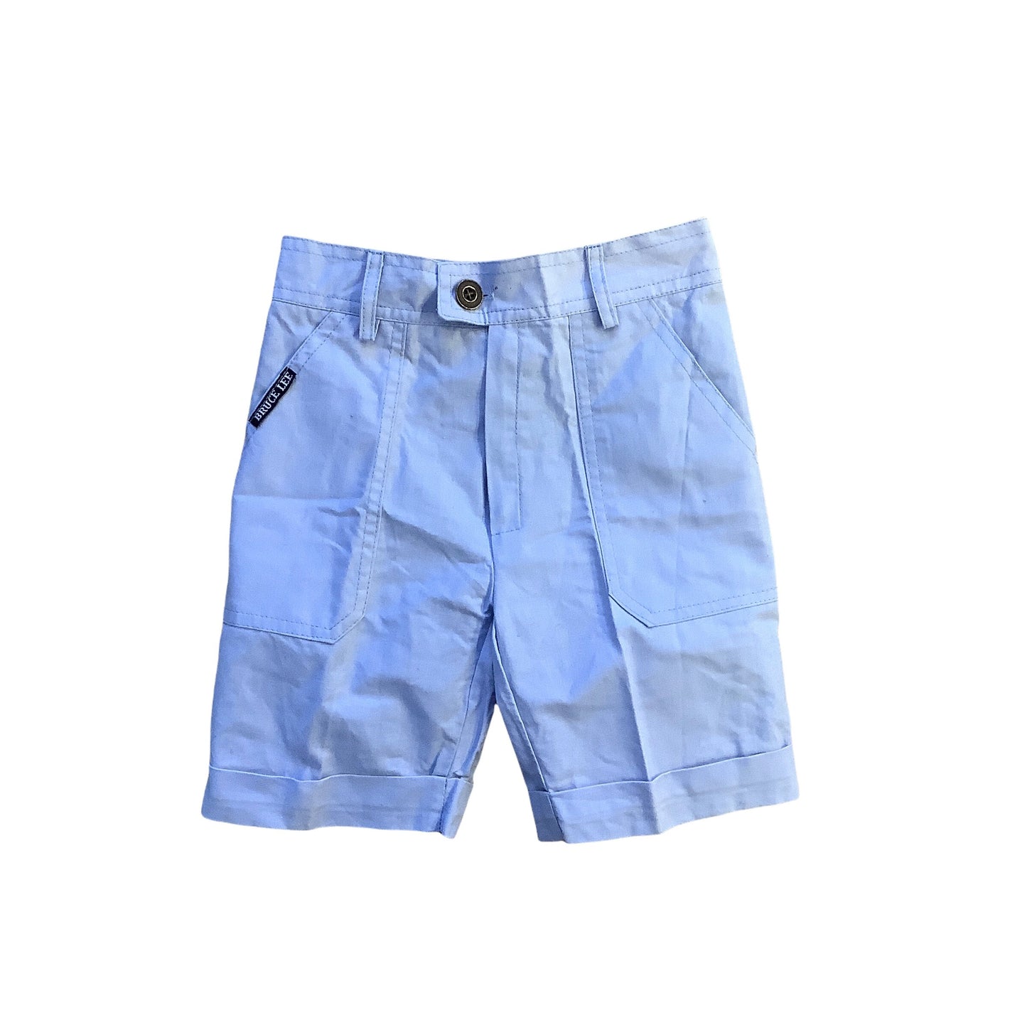 Vintage 1970's Light Blue Shorts 6-8Y