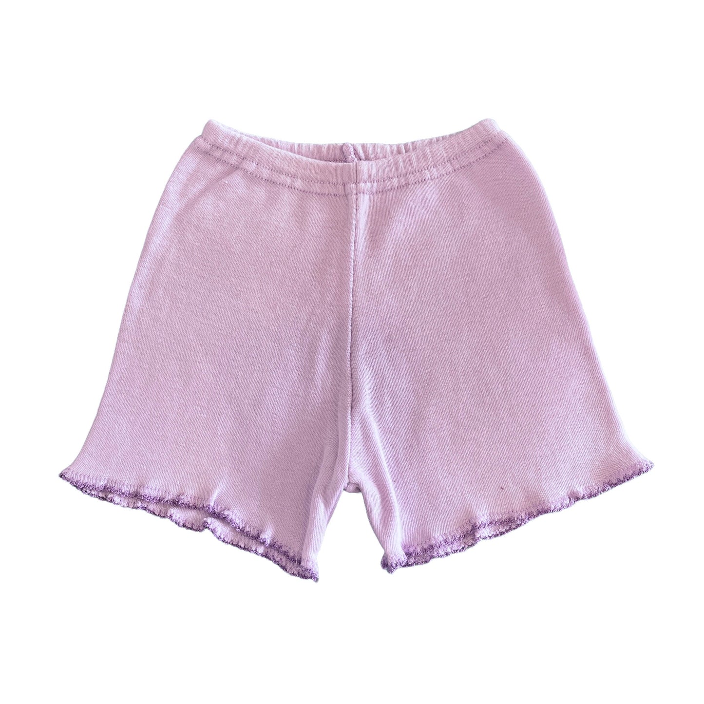 Vintage 70s Baby Light Mauve Shorts / 6-9 Months