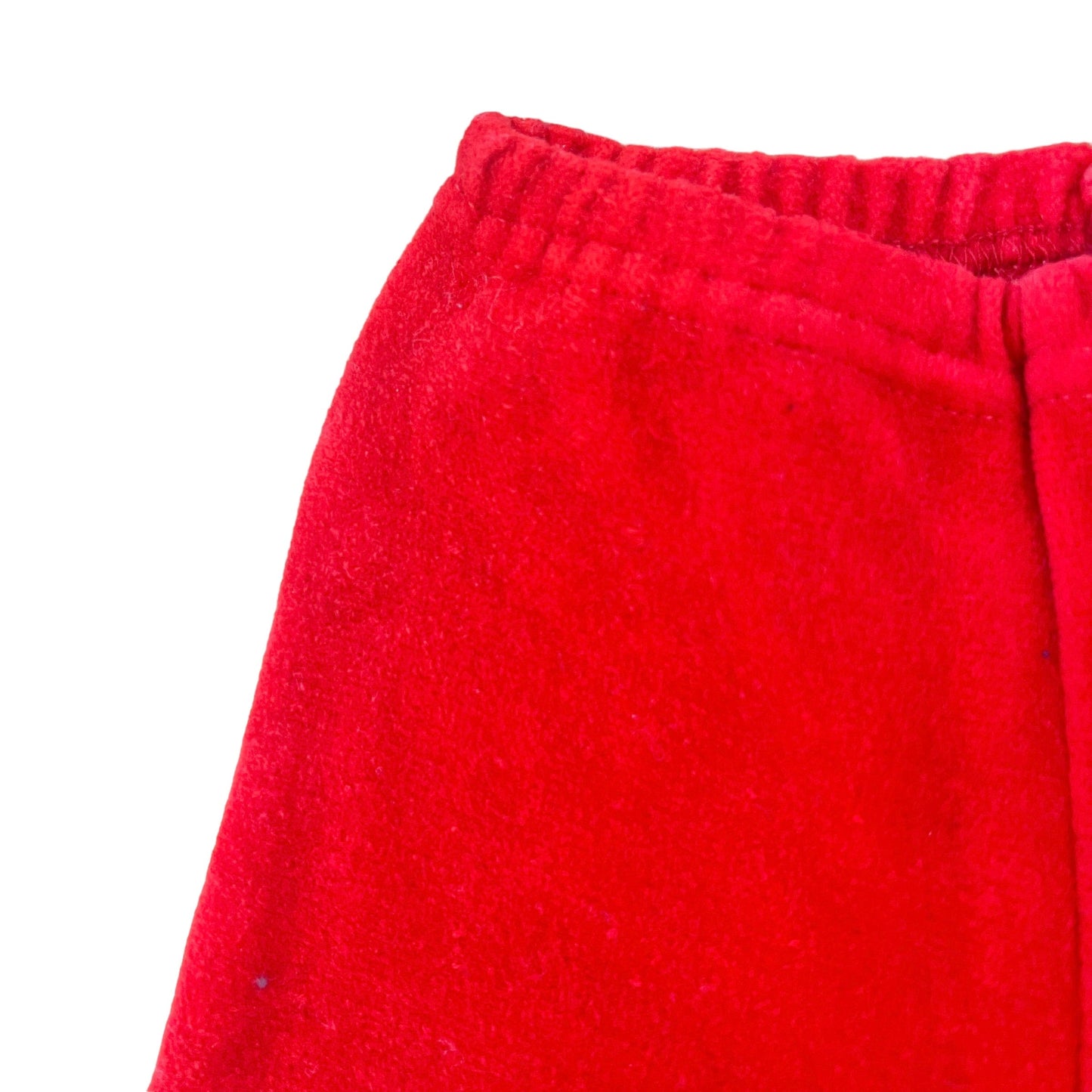 Vintage 70's  Terry Towel Red / Shorts  / Pants / Underwear 0-6M