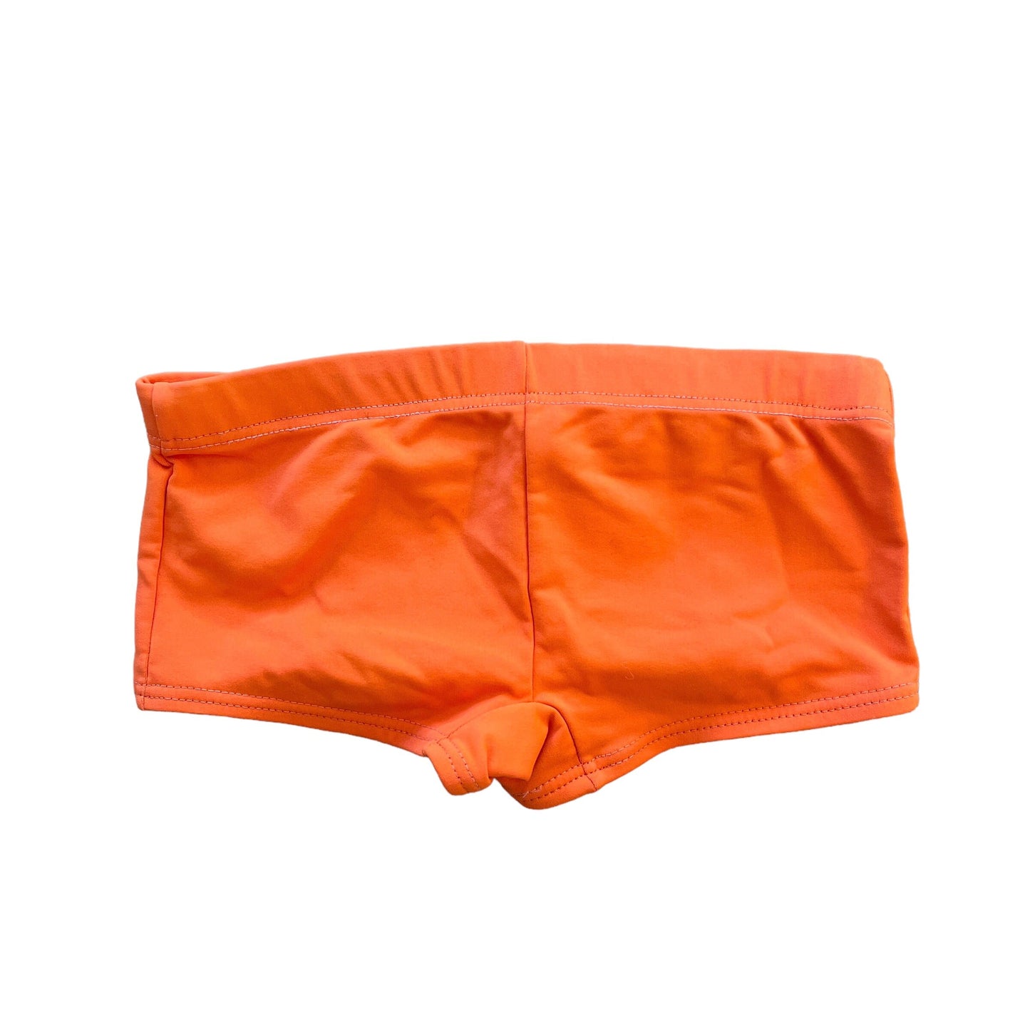 Vintage 70's Orange Swimming Trunks / Shorts 6-8Y