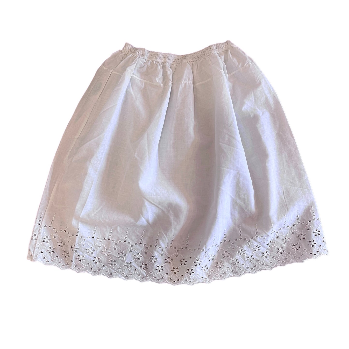 1960's White Petticoat Skirt 3-4Y