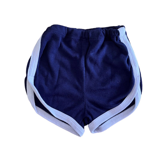 1980's Navy Sports Shorts / 6-9M