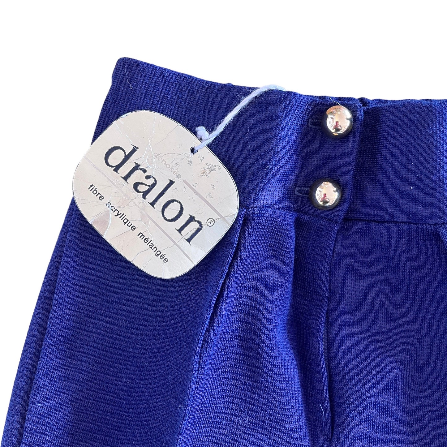 1960s Navy Flare Trousers / 18-24M