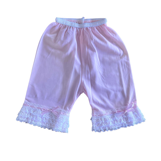 Vintage 1970's Pink Nylon Underpants / 3-4Y