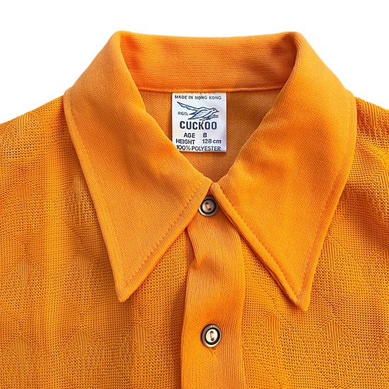 1960's Orange Shirt / 6-8Y