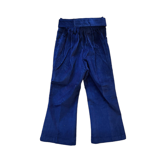 1960s Navy Corduroy Trousers / 2-3Y