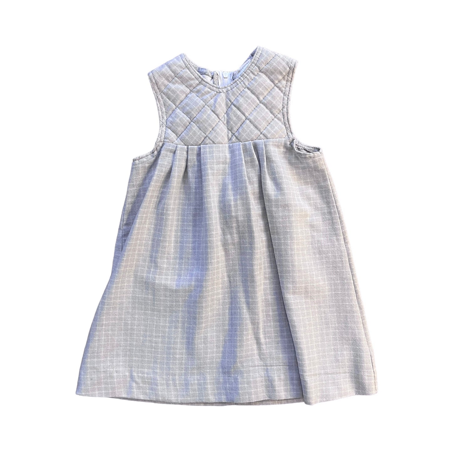 1970's Grey Dress 12-18M