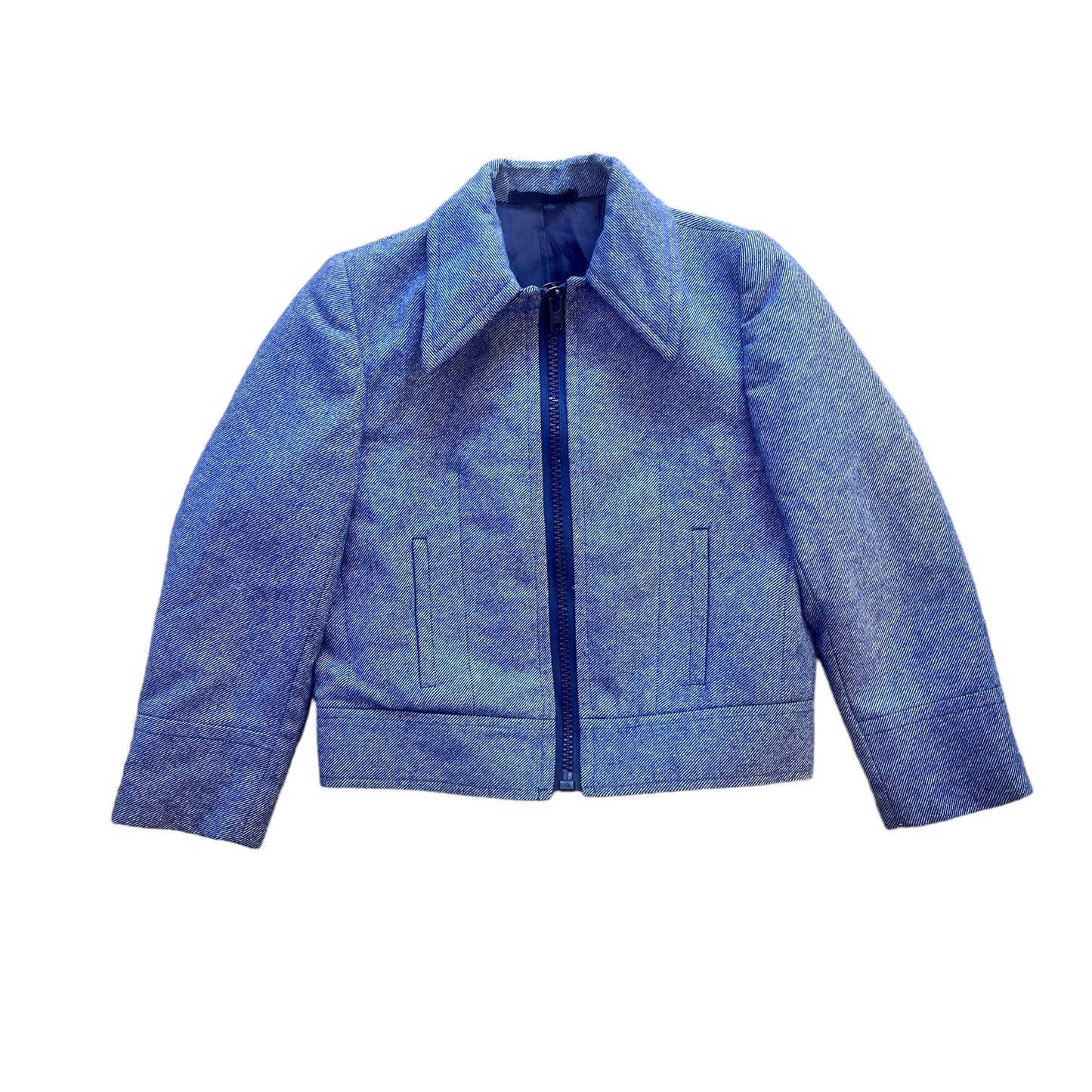 1960's Blue Dagger Collar Jacket 8-10 Years