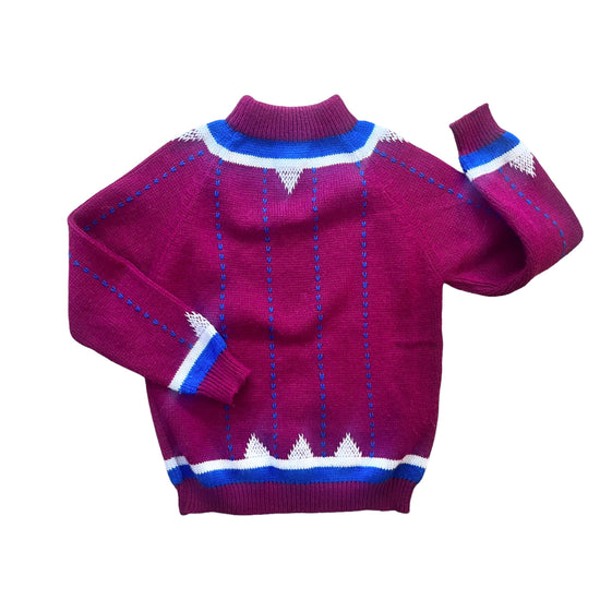 1970's Chunky Knitted Jumper 8-10 Years