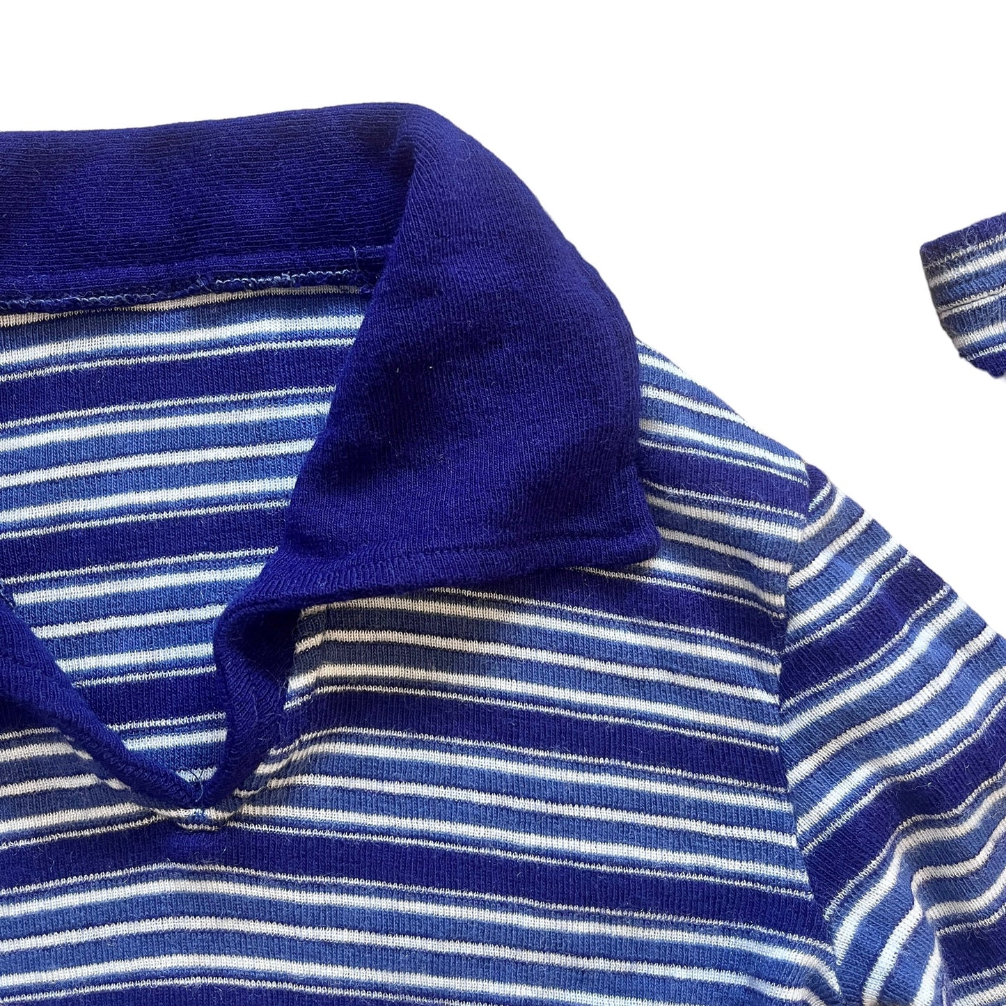 1970s Striped Knitted Top / 8-10Y