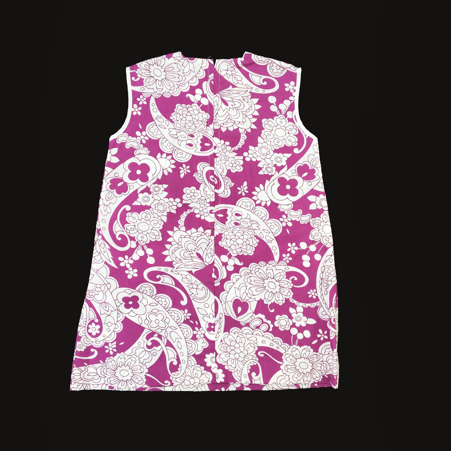 Vintage 60's Purple  Mod Dress   18-24M