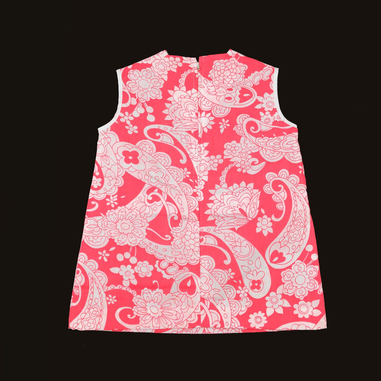 Vintage NOS 60's Pink Psyche  Mod Dress 18-24M