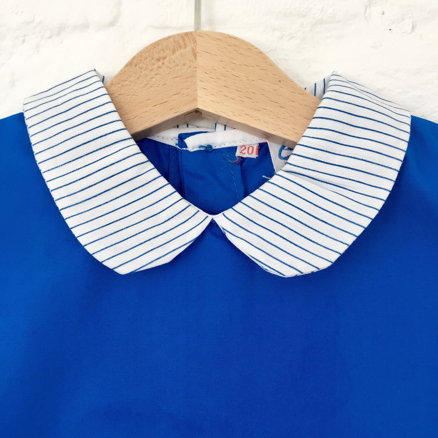 Vintage NOS 60's Marine Blue Dress New Old  Stock  3-4, 4-5Y