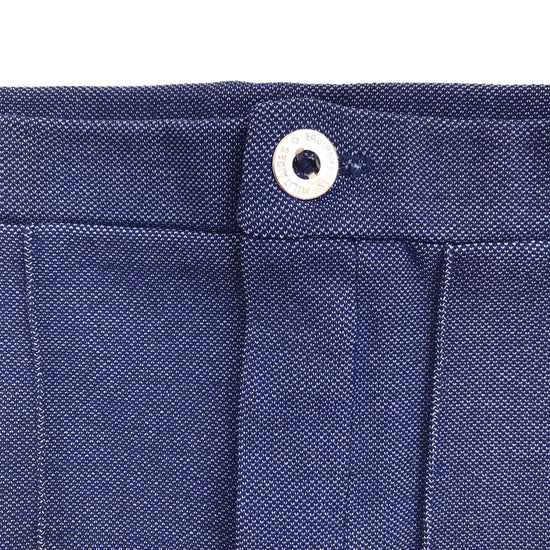 Vintage 70's Blue Shorts  French Stock 9-12M