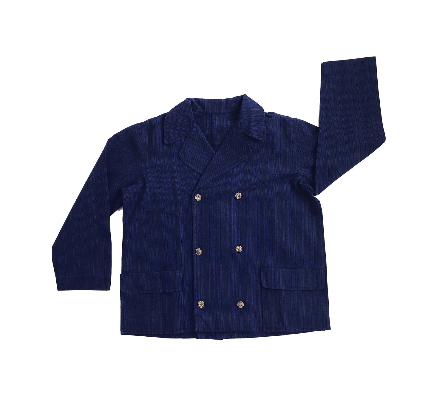 1960's Navy French "Workwear" Overshirt /Jacket 4-5Y