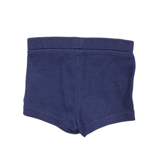 Vintage 70's Blue Shorts  French Stock 9-12M