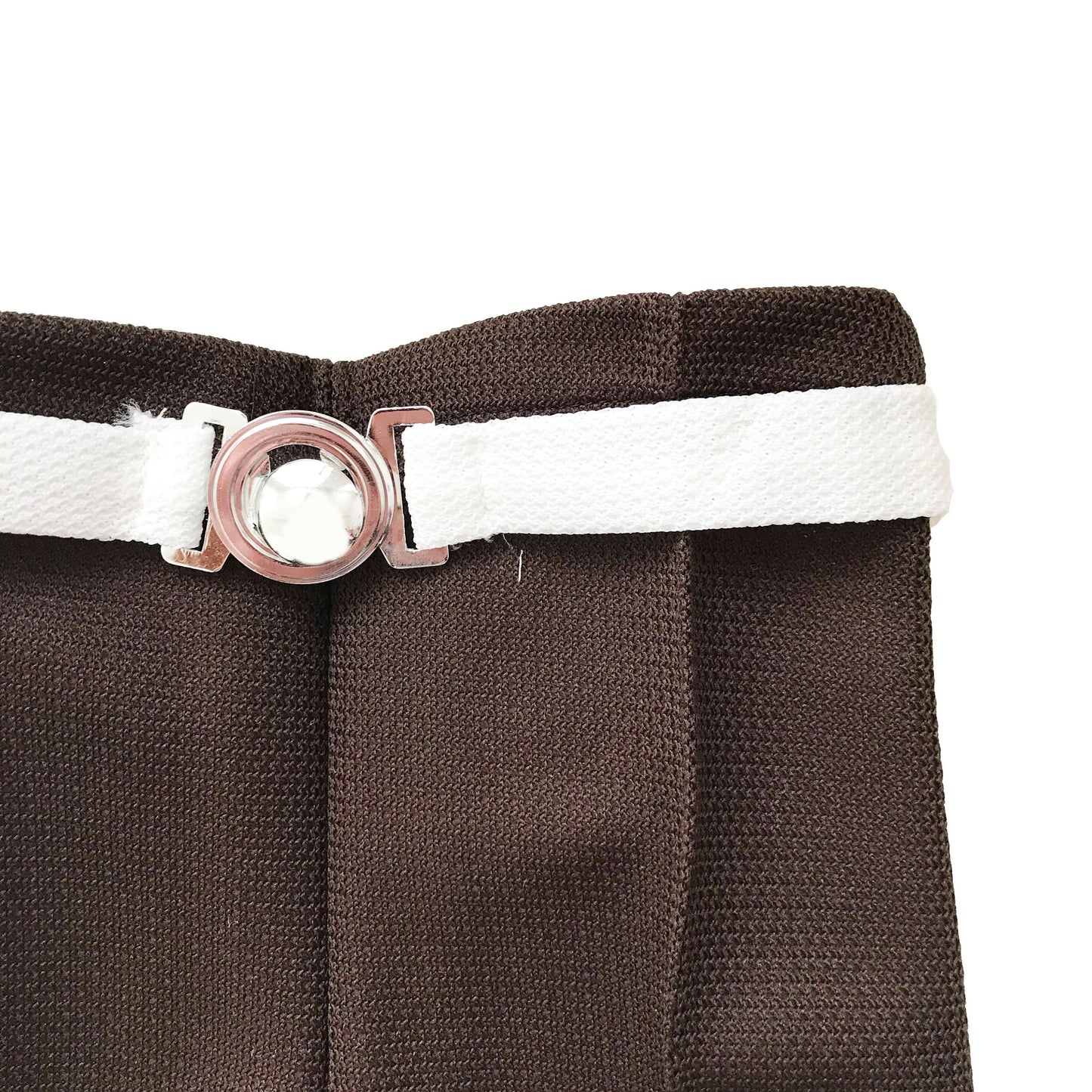 Vintage NOS 60's Brown / White  Mod Shorts  British Stock 18-24M and 2-3Y