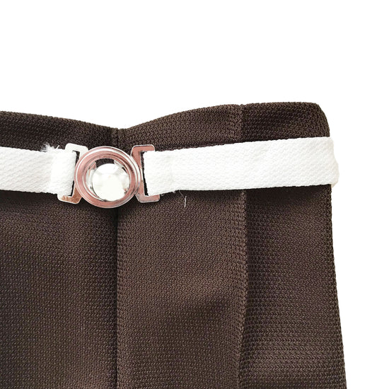Vintage NOS 60's Brown / White  Mod Shorts  British Stock 18-24M and 2-3Y