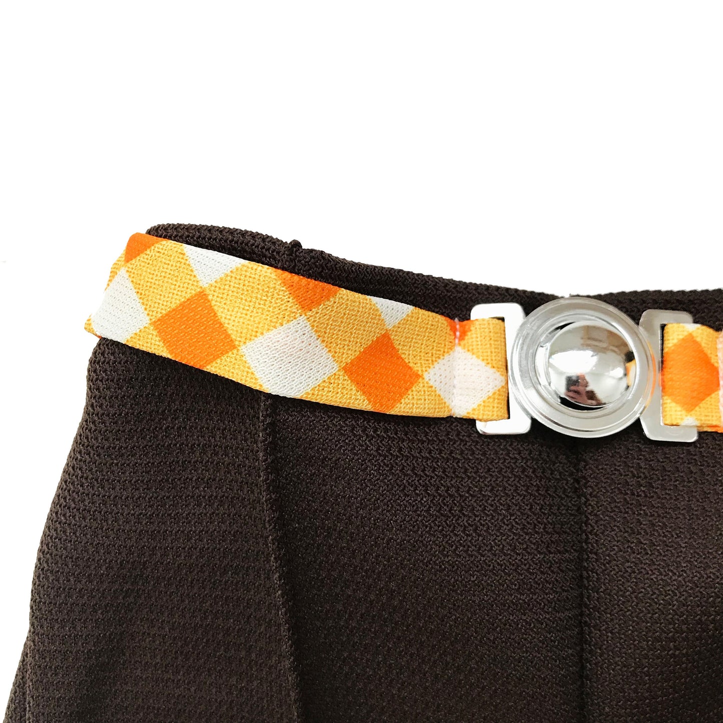 Vintage NOS 60's Brown / Orange Mod Shorts  British Stock 2-3Y