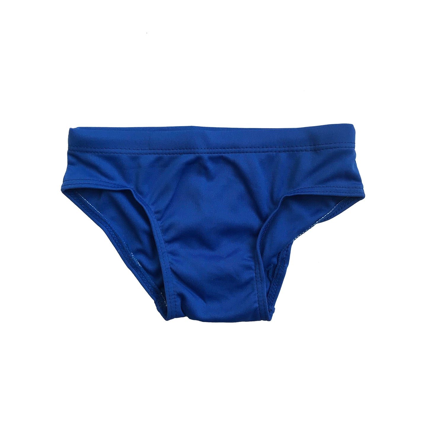 80's Electric Blue Vintage Speedo Swimsuit Trunk  French New Old Stock 3-4 and 4-5Y