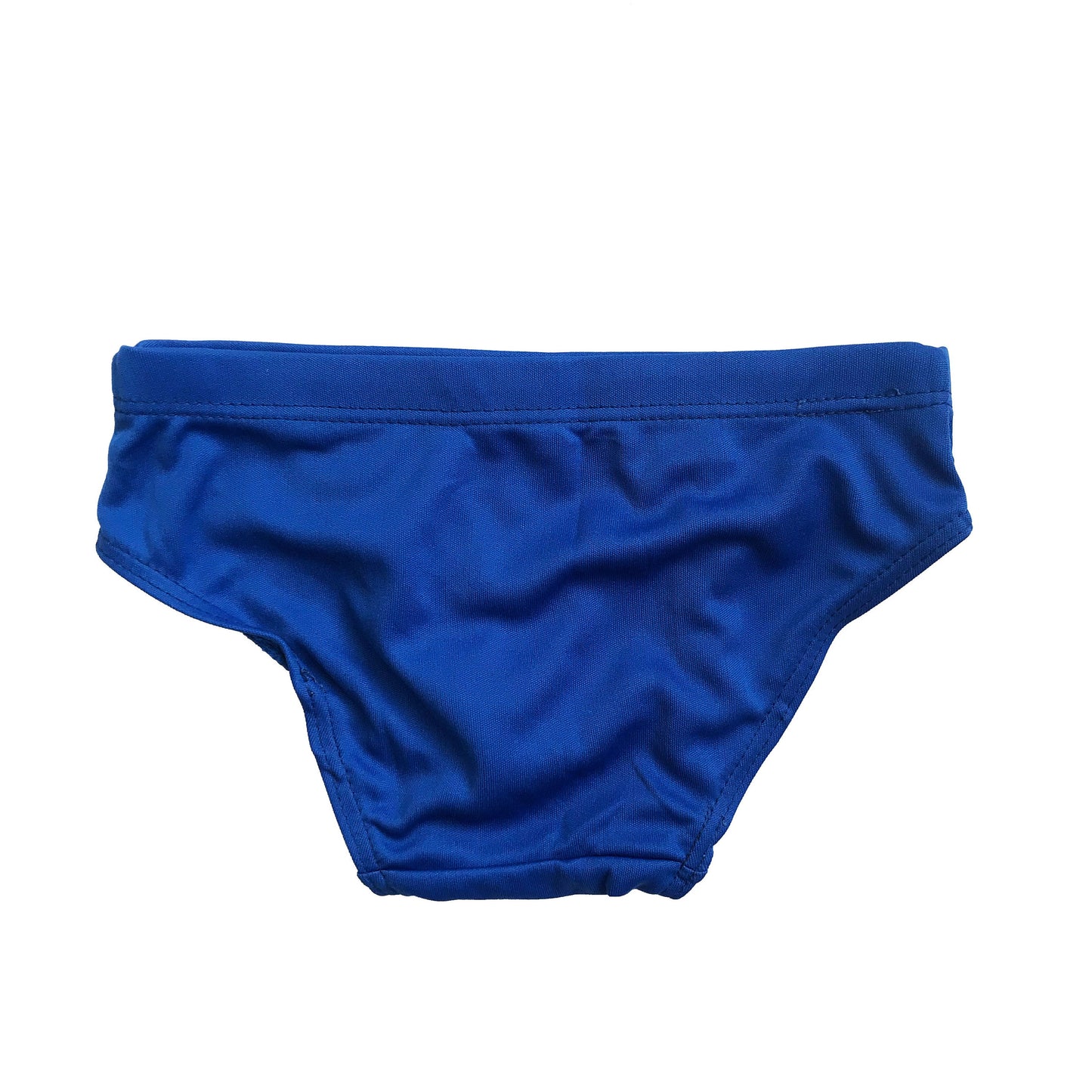 80's Electric Blue Vintage Speedo Swimsuit Trunk  French New Old Stock 3-4 and 4-5Y