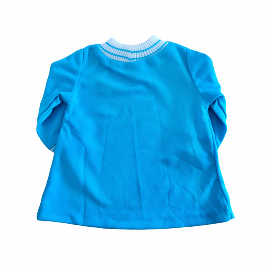 Load image into Gallery viewer, 60&amp;#39;s  Vintage Blue Mod Dress British Made 9-12 Months
