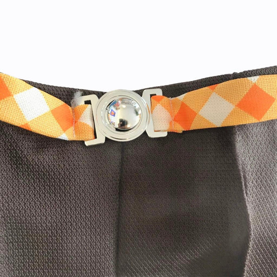 Vintage 60's Brown / Orange  Mod Shorts British Stock 18-24M