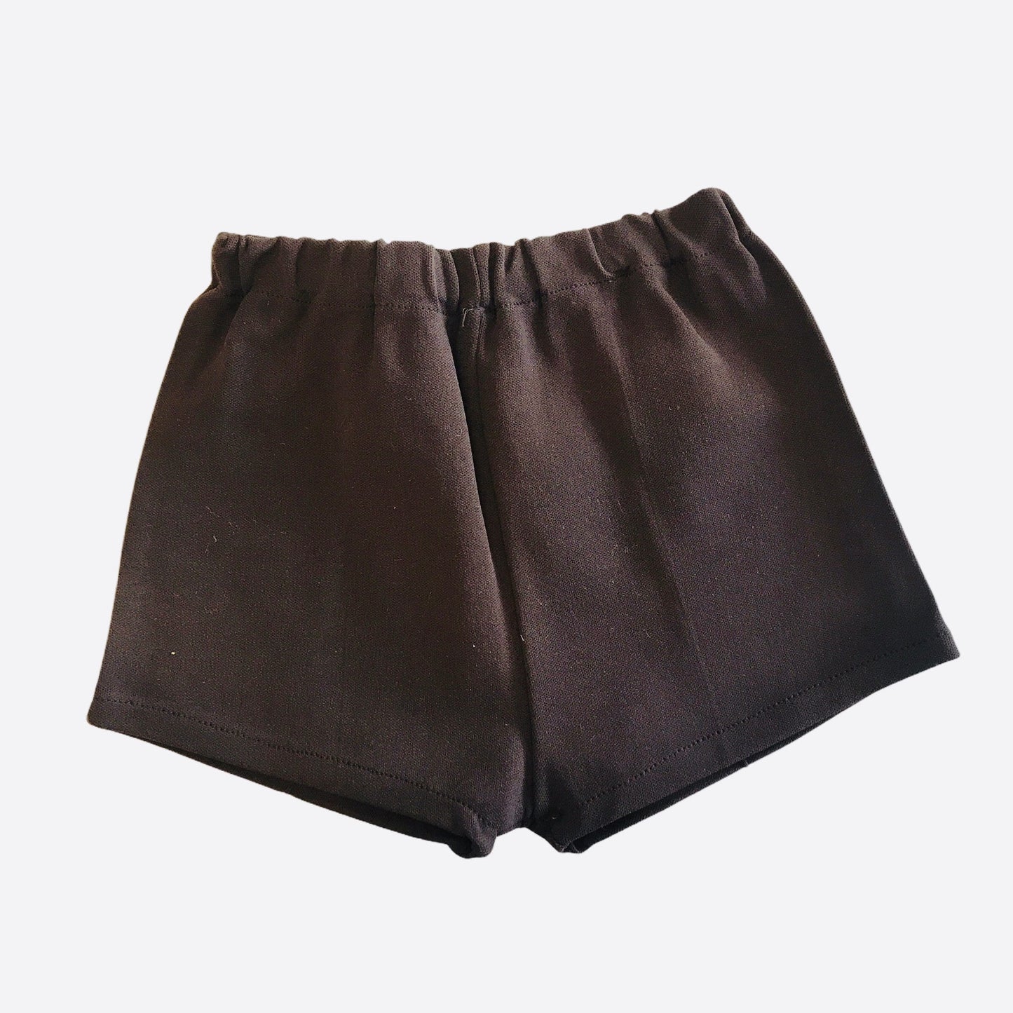 Vintage 1960s Brown Nylon Shorts 12-18 Months