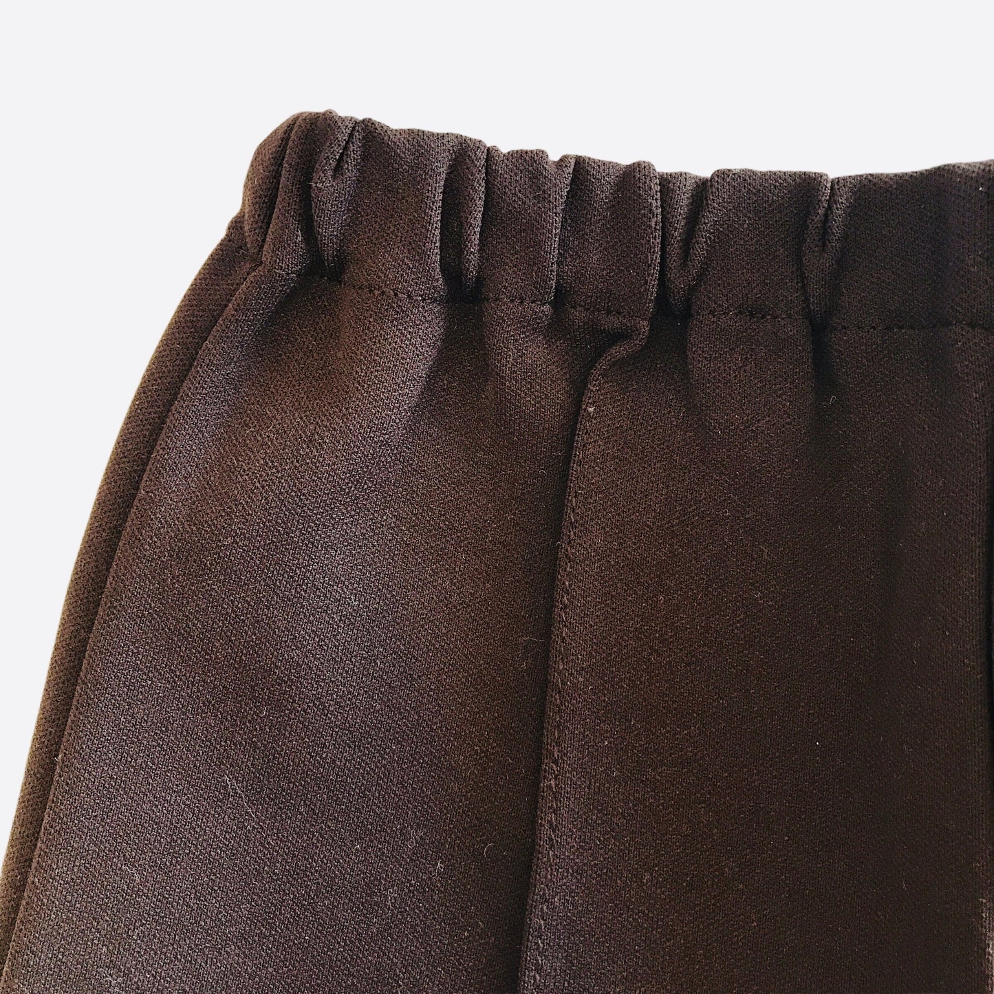 Vintage 1960s Brown Nylon Shorts 18-24M