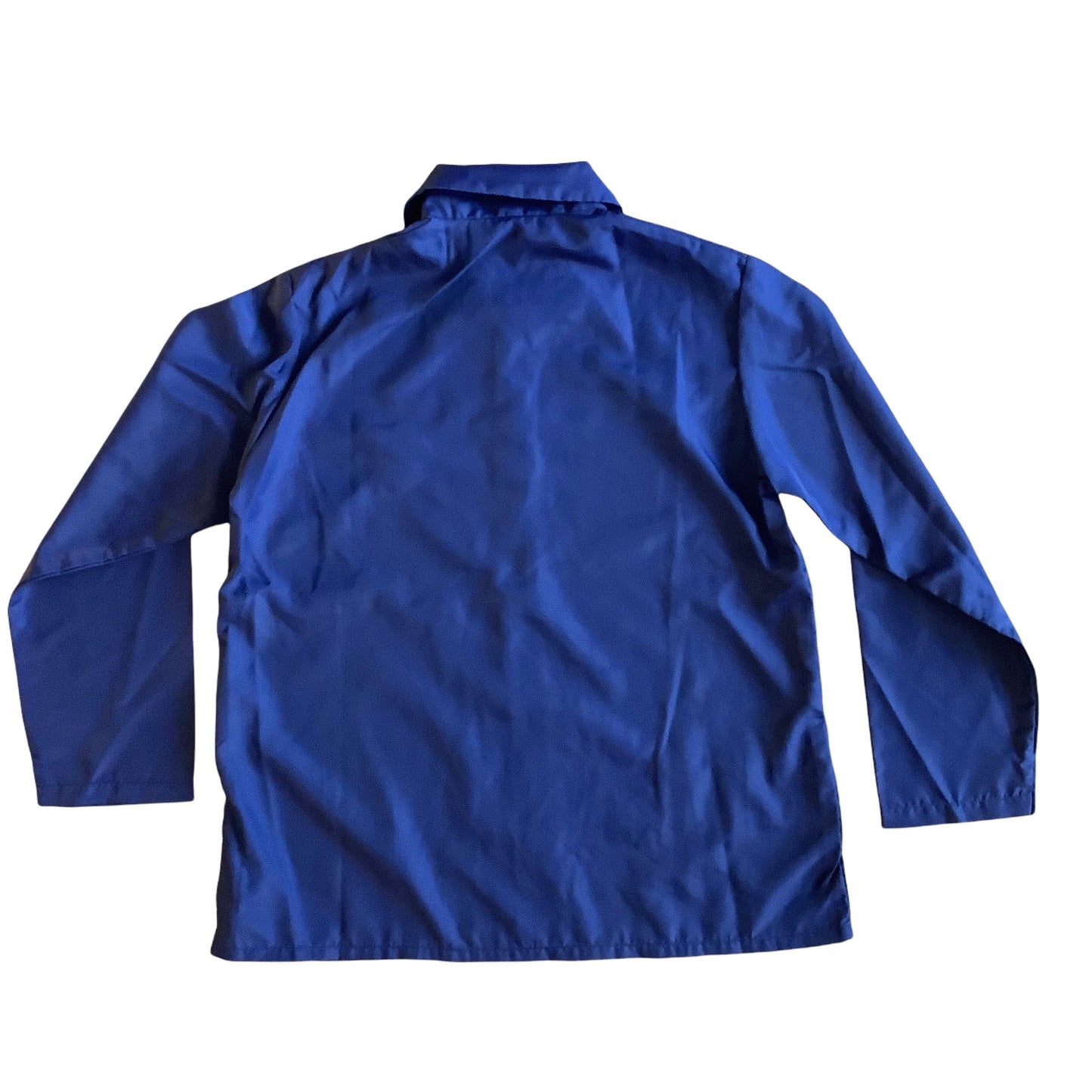 Vintage 1960s Blue "ZORRO" Nylon Shirt / Blouse  8-10Y