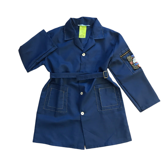 Load image into Gallery viewer, Vintage 1960s Navy School Nylon Shirt / Blouse  8-10Y
