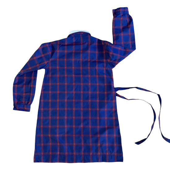 Load image into Gallery viewer, Vintage 1960&amp;#39;s Check Nylon Dress / Blouse  / 10-12Y
