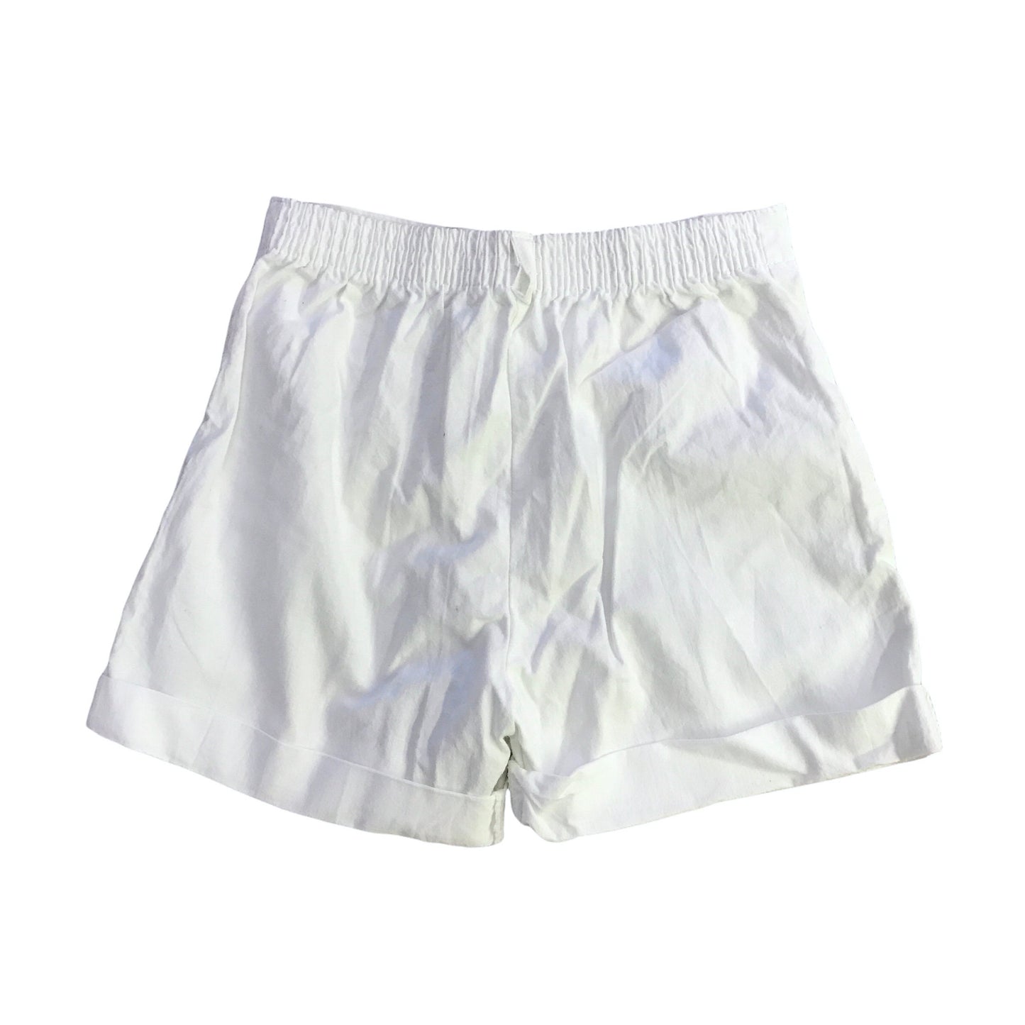 Vintage 1970's White Shorts 8-10Y