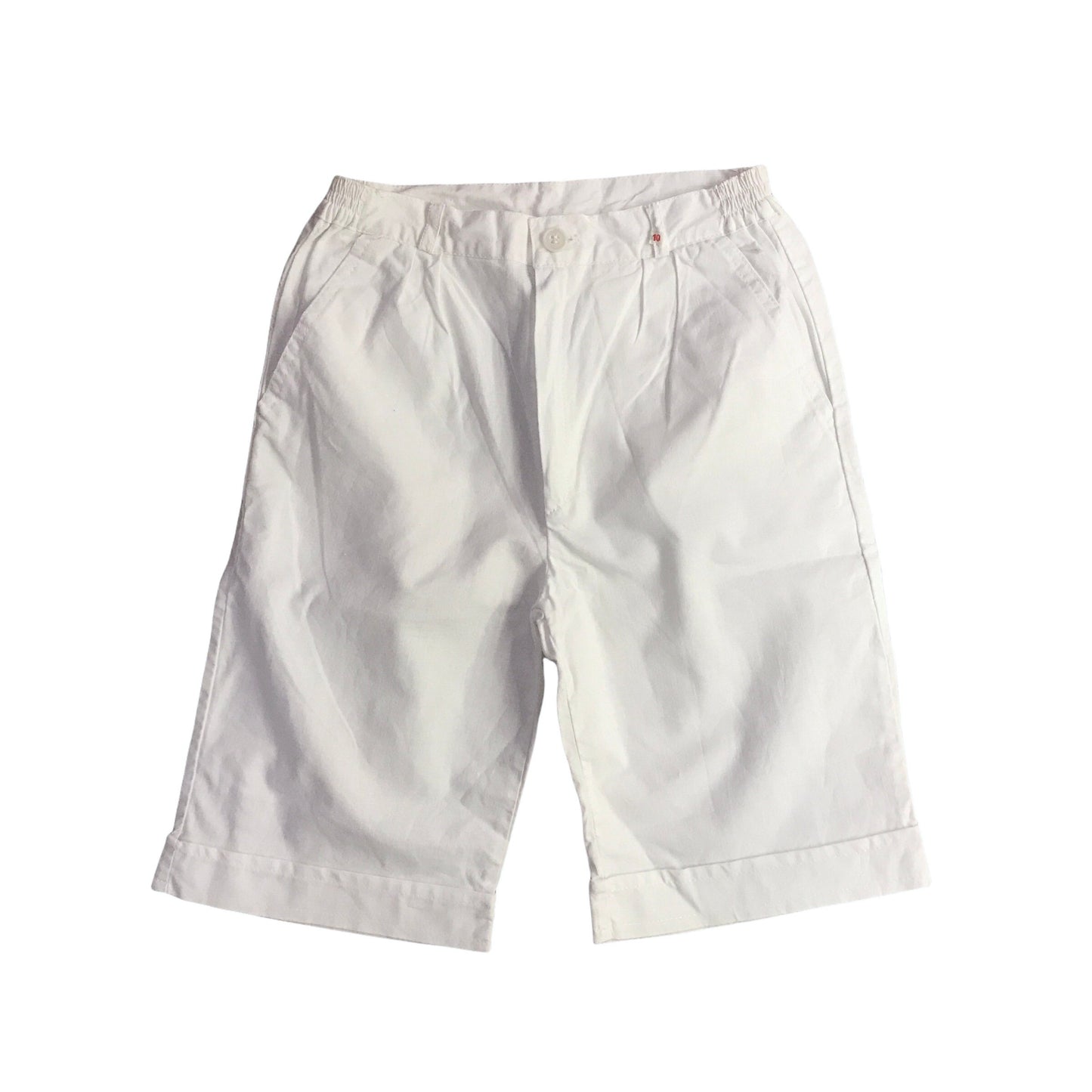 Vintage 1970's White Shorts 8-10Y