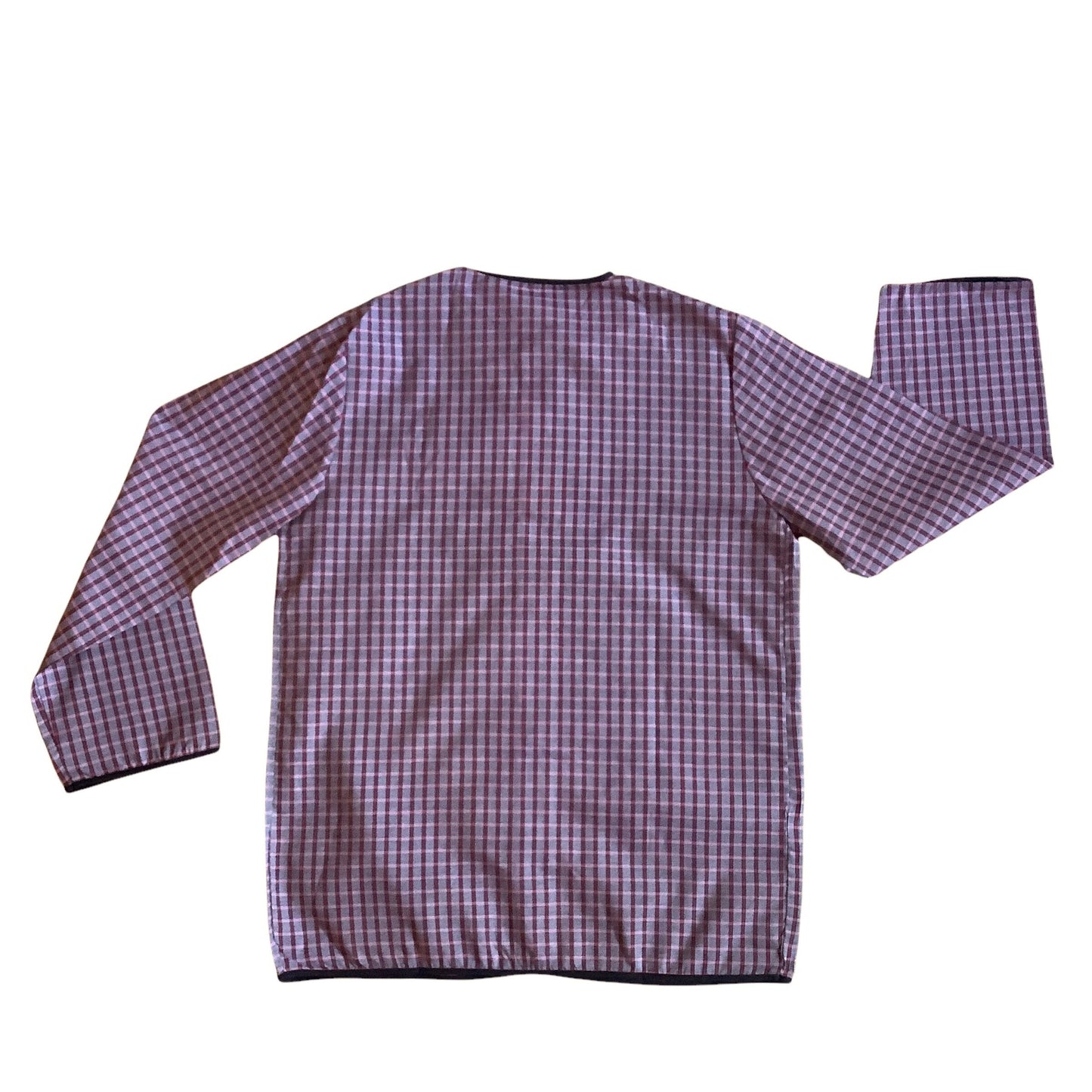 Vintage 1960s Check Shirt / Blouse French Made 10-12 Years