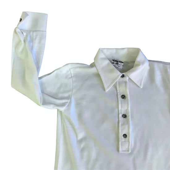British Vintage 1960's White Shirt /  5-6 Years