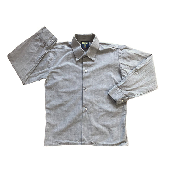 Vintage 1970's Grey Shirt /  4-5Y