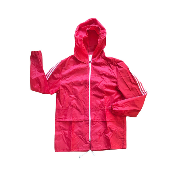 Vintage 1980's Red Windbreaker / 5-6Y