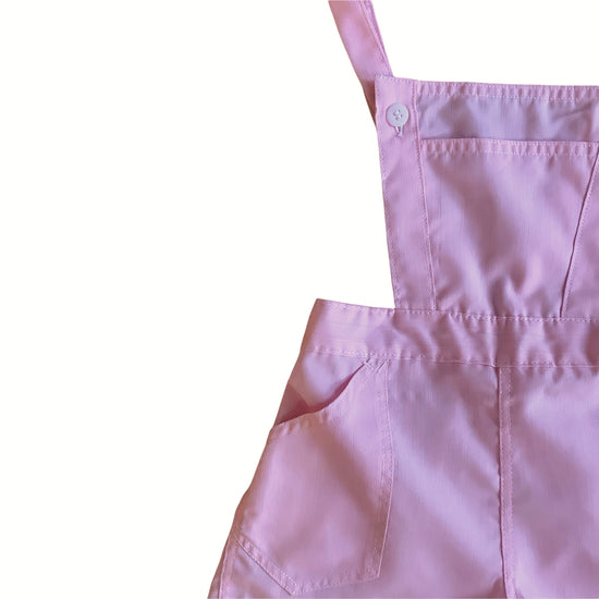 French Vintage 1960's Pink Romper / 4-5Y