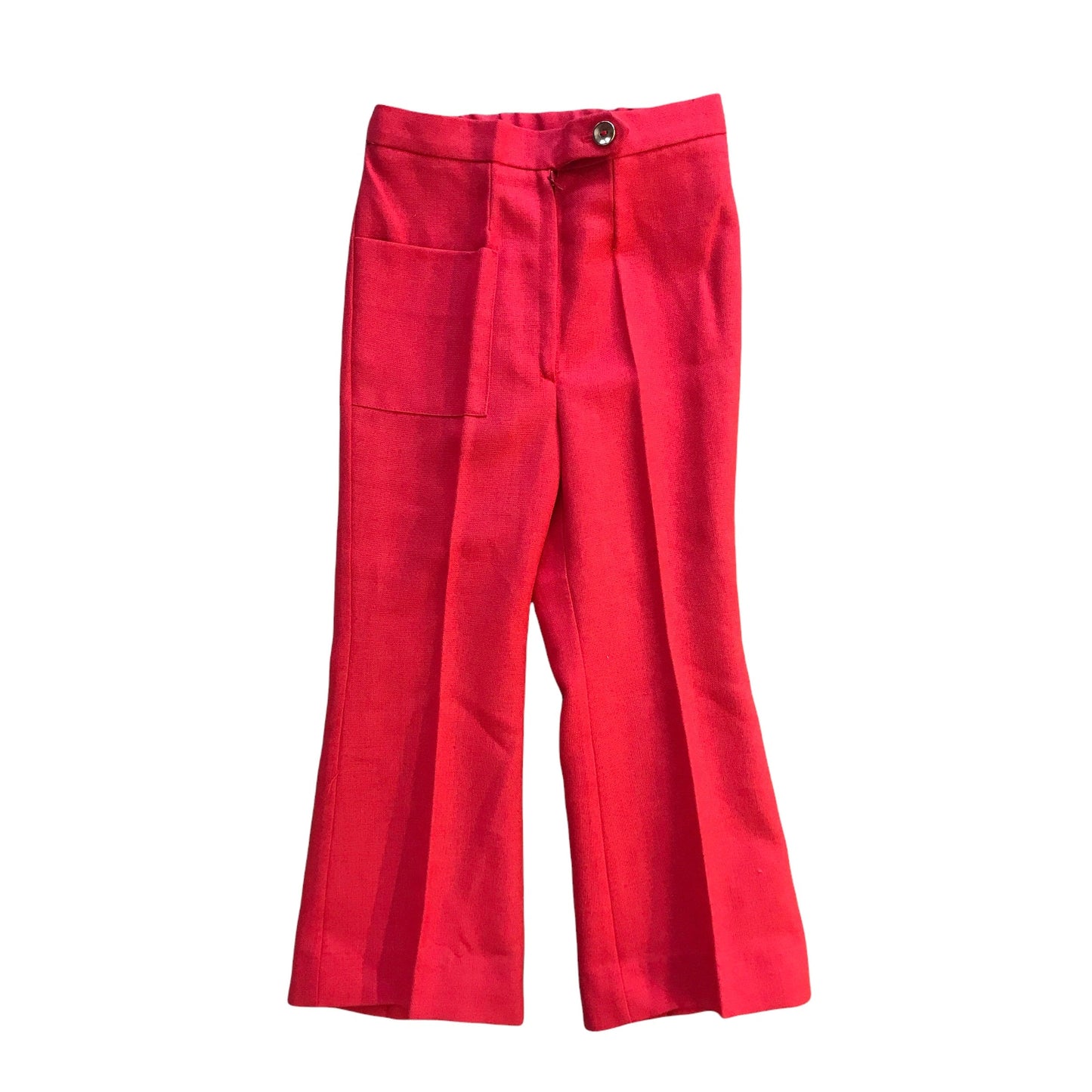 French Vintage 60's Red Flares / 3-4Yrs