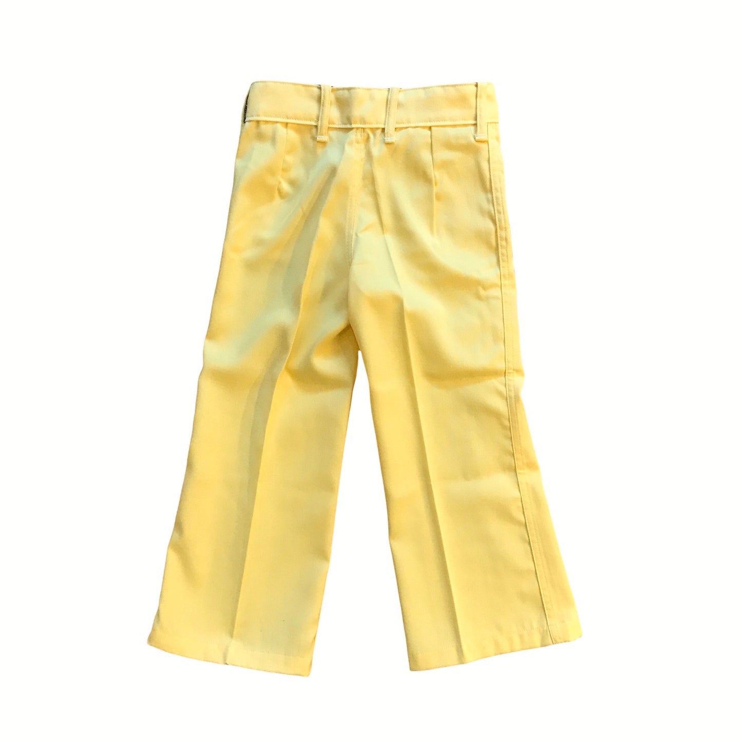 French Vintage 70's Yellow Flares / 3-4Yrs