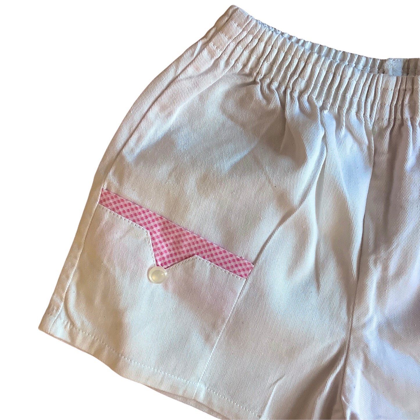 Load image into Gallery viewer, Vintage 1970&amp;#39;s White Shorts / 4-5 Years
