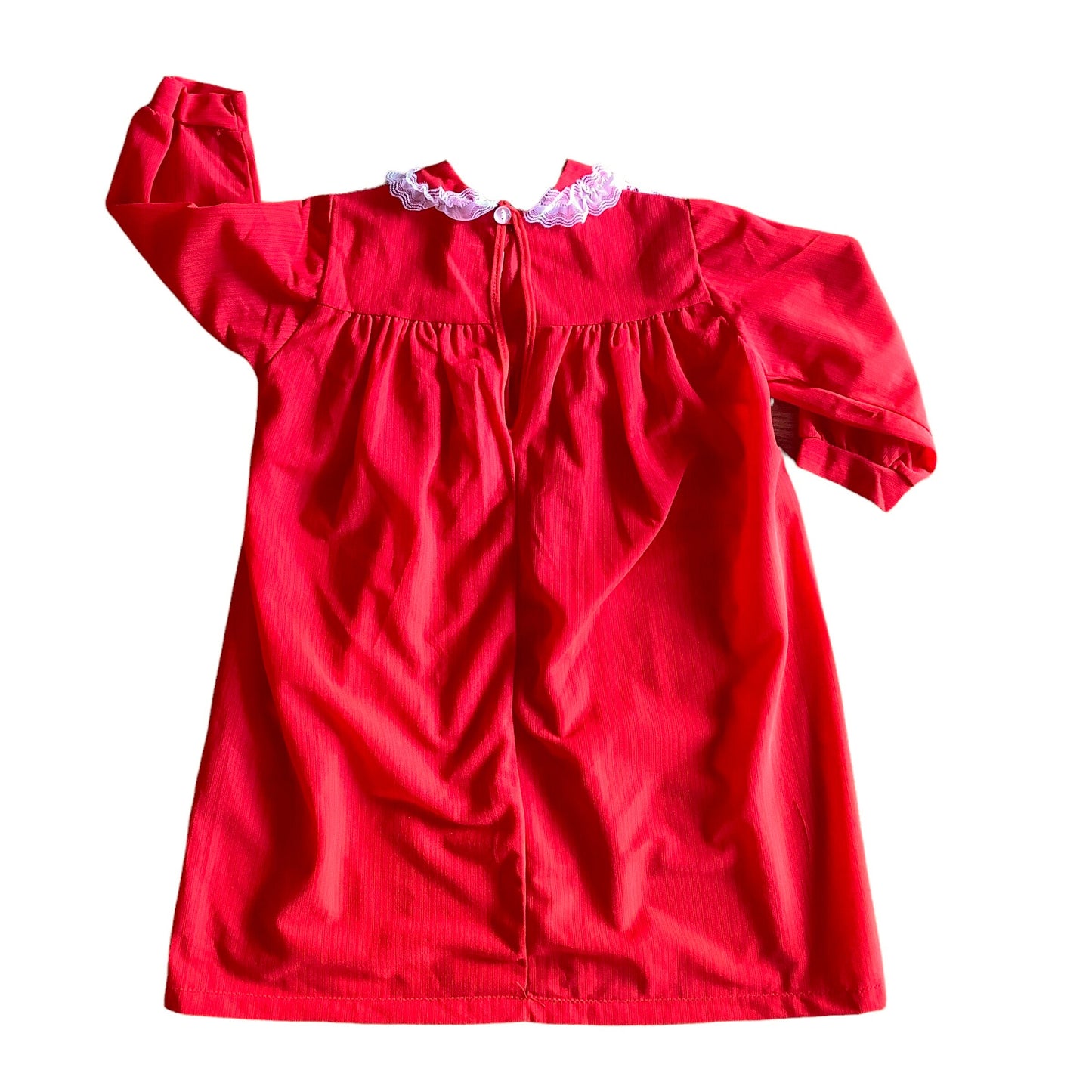 1970's Red Dress 2-3Y