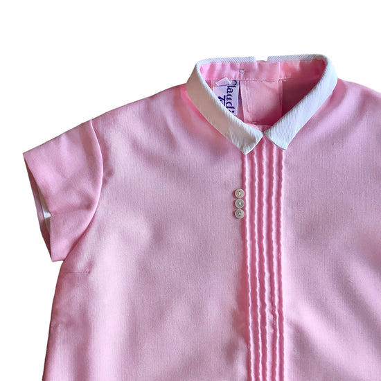 Vintage 60's Mod Pink Dress 12-18M