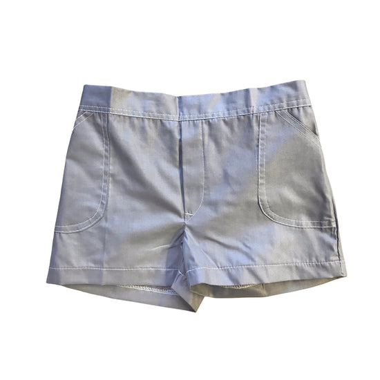 Vintage 1970's Grey Toddler Shorts / 2-3Y