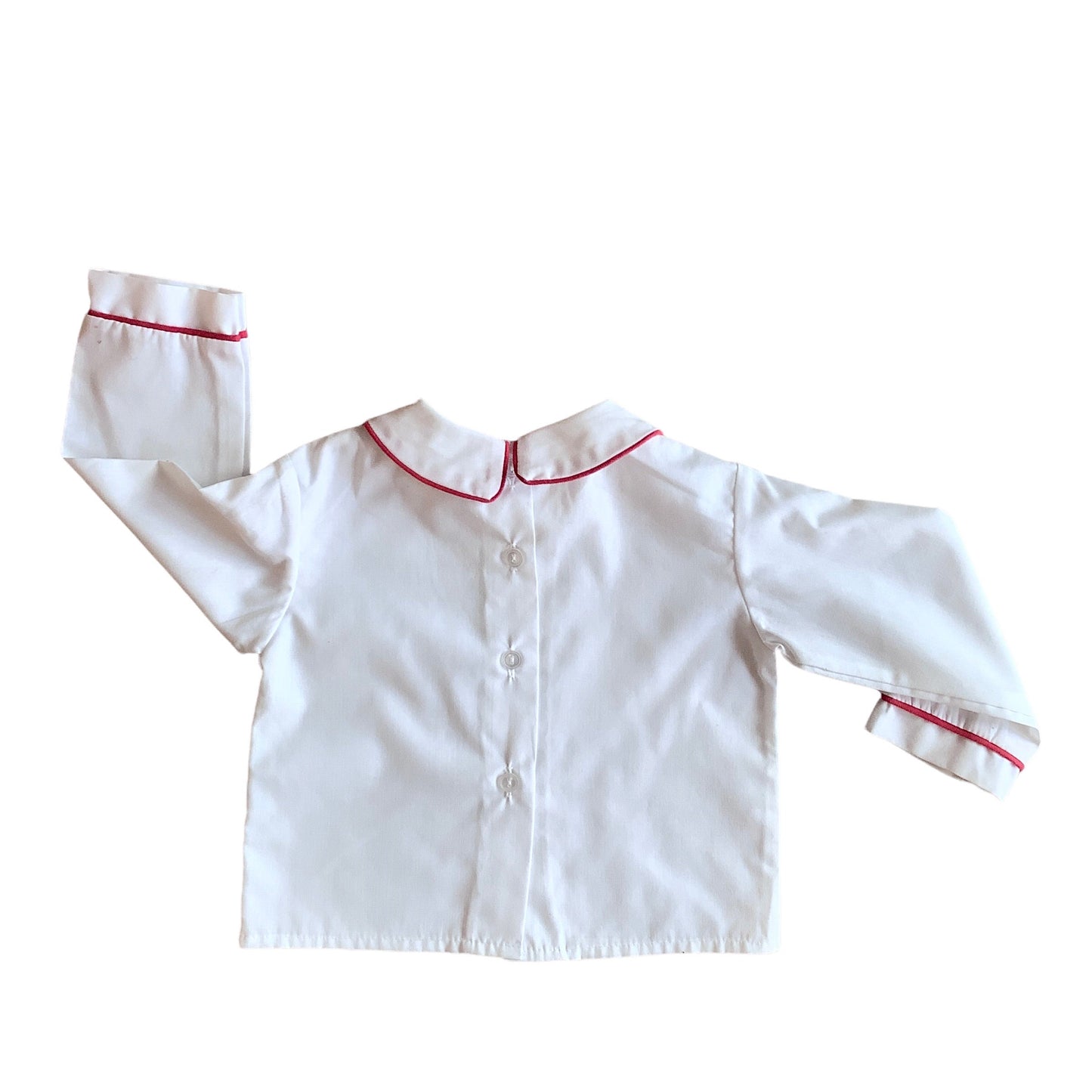 Vintage 70's White Shirt  12-18M