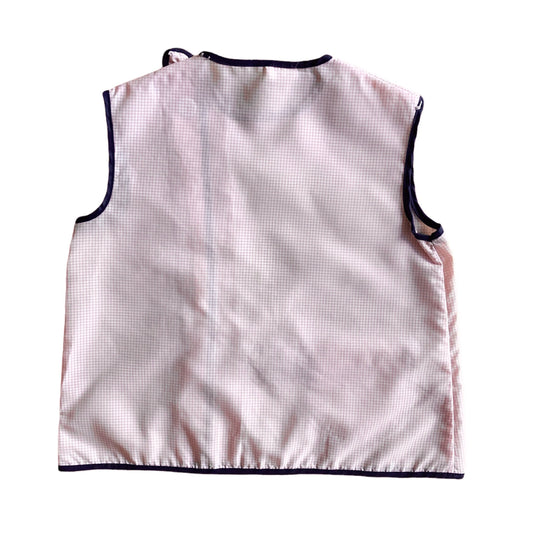 Vintage 60's  Pink Nylon Blouse / Dress 12-18M