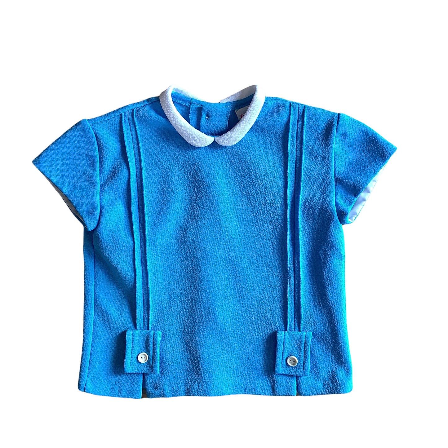 Vintage 60's Mod Blue Dress 12-18M
