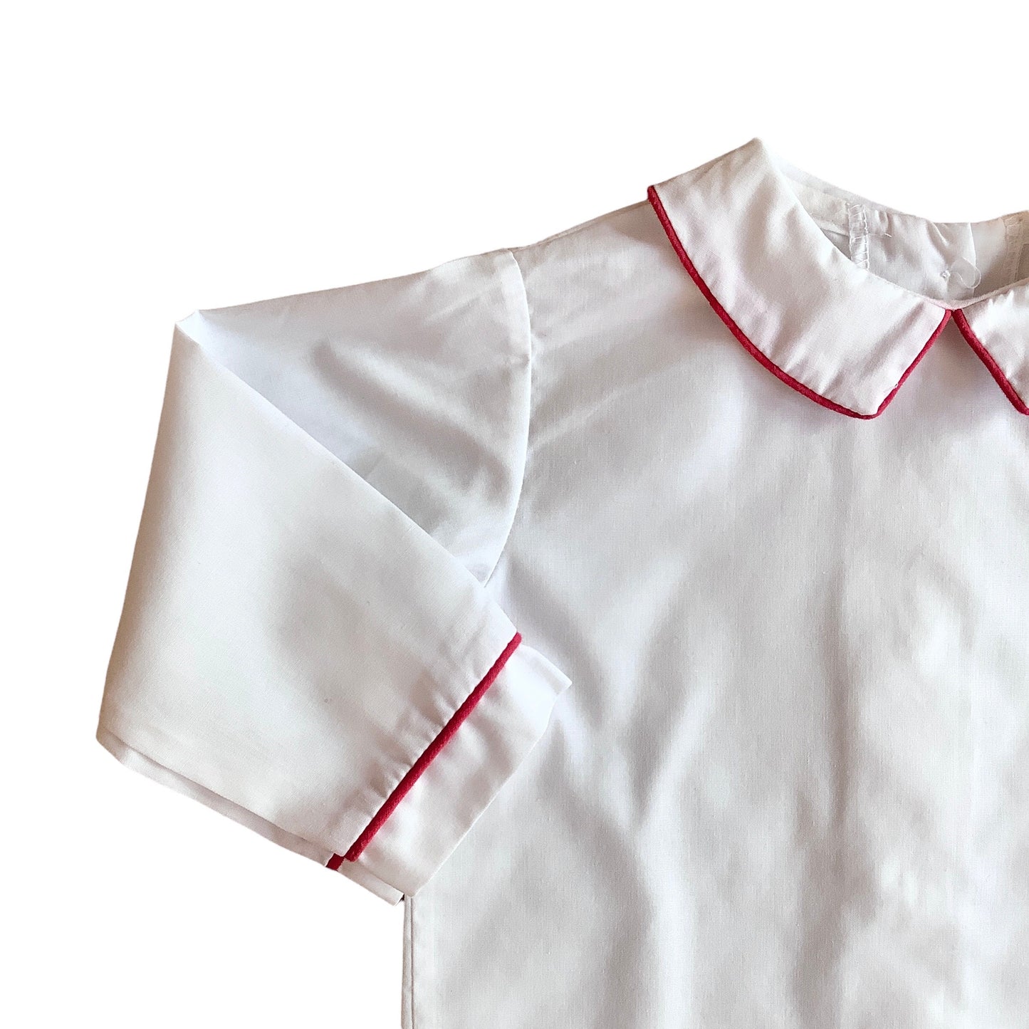 Vintage 70's White Shirt  12-18M